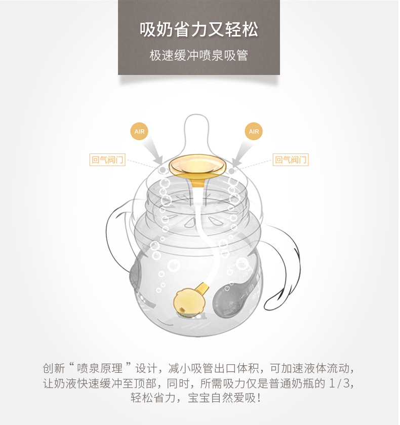 宝升奶瓶招商代理加盟婴儿产品ppsu奶瓶母婴用品店工厂直销